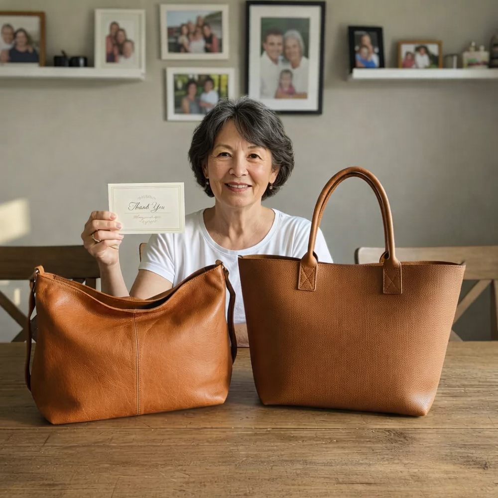 <h2><strong>お客様は私のバッグを誇らしげに身につけています！</strong></h2>