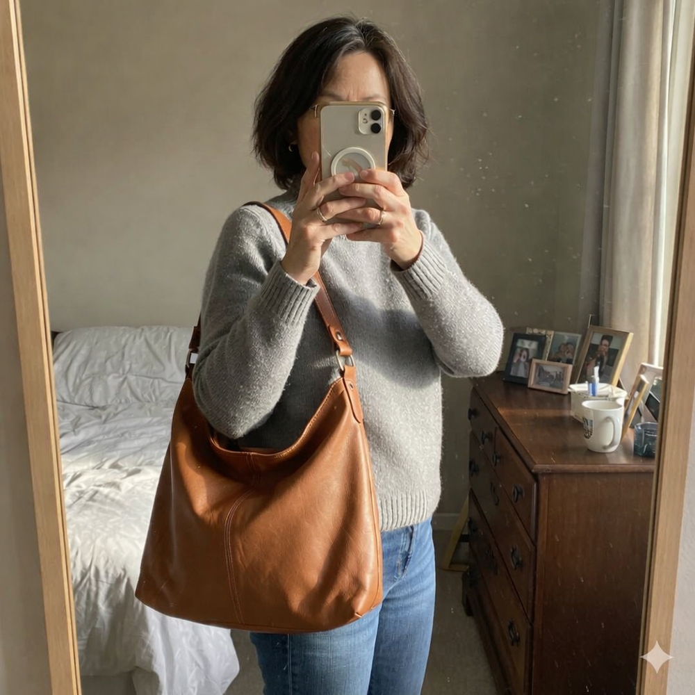 <h2><strong>お客様は私のバッグを誇らしげに身につけています！</strong></h2>