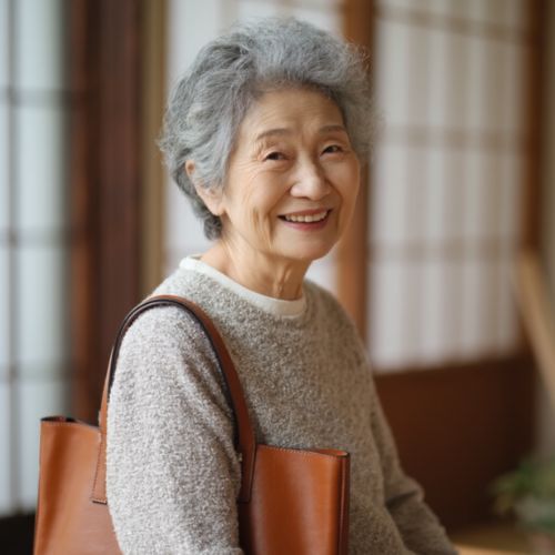 <h2><strong>お客様は私のバッグを誇らしげに身につけています！</strong></h2>